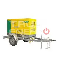 Дизельный генератор MitsuDiesel МД АД-60С-Т400-1РКМ29 в шумозащитном кожухе на шасси